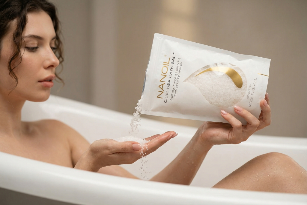 nanoil salt fra det døde hav